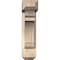 Ekena Millwork Olympic Craftsman Smooth Bracket w/ Offset Brace, Douglas Fir, 5 1/2"W x 18"D x 22"H BKT0604X18X22OLY04SDF - alternate 3